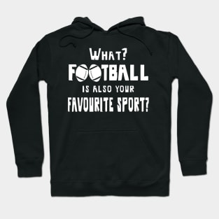 American Football Men's Day Touchdown saying Hoodie